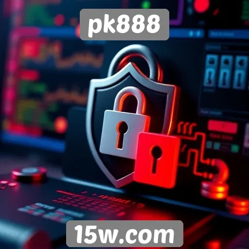 Segurança e proteção de dados no site pk888